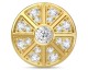 Charm argent plaqué or jaune Endless JLO White Night Sky - 1640
