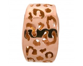 Charm argent plaqué or rose Endless JLO Leopard Cut - 2500