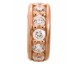 Charm argent plaqué or rose Endless JLO White Dreamy Dot - 2600-4
