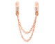 Charm argent plaqué or rose Endless JLO Chain of Love - 2625