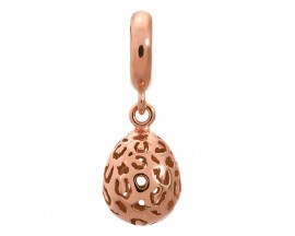 Charm argent plaqué or rose Endless JLO Leopard Cut Drop - 2890