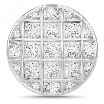 Charm argent Endless White Prosper Dome - 41500
