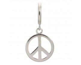 Charm argent Endless Peace Coin - 43261