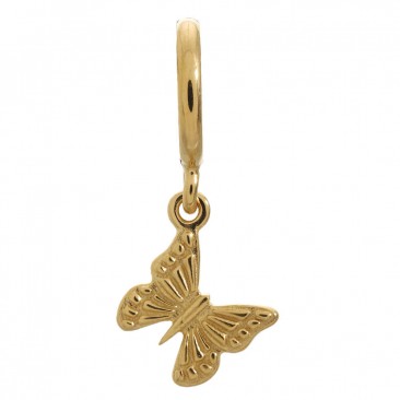 Charm argent plaqué or jaune Endless Beautiful Butterfly - 53253