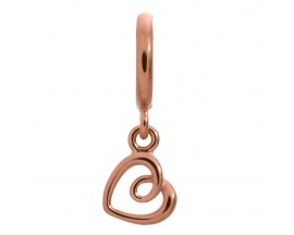 Charm argent plaqué or rose Endless Sweet Love - 63200