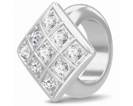 Charm argent Endless JLO Sparkling Cubes - 1181