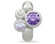 Charm argent Endless Purple Sweet Dreams - 41307-1